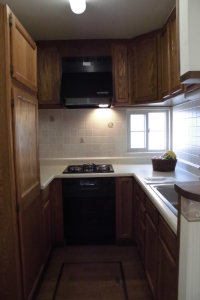 輸入キッチン　交換リフォーム